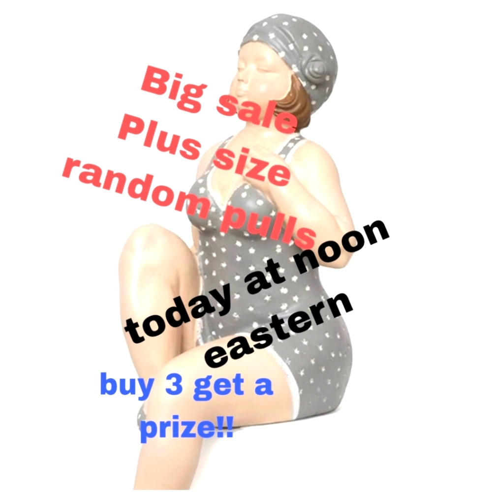 Pop up show random pulls plus size